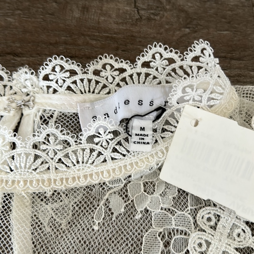 ENDLESS ROSE LACE BLOUSE - Picture 6 of 8